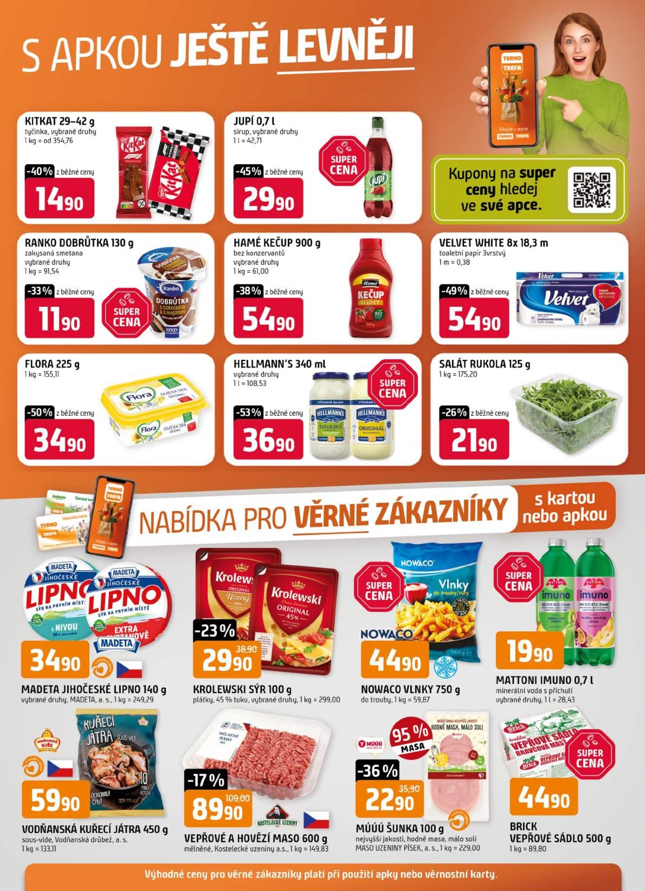 Budoucí Trefa - Nabídka pro věrné zákazníky leták platný od středy 29.04.2026 do úterý 05.05.2026