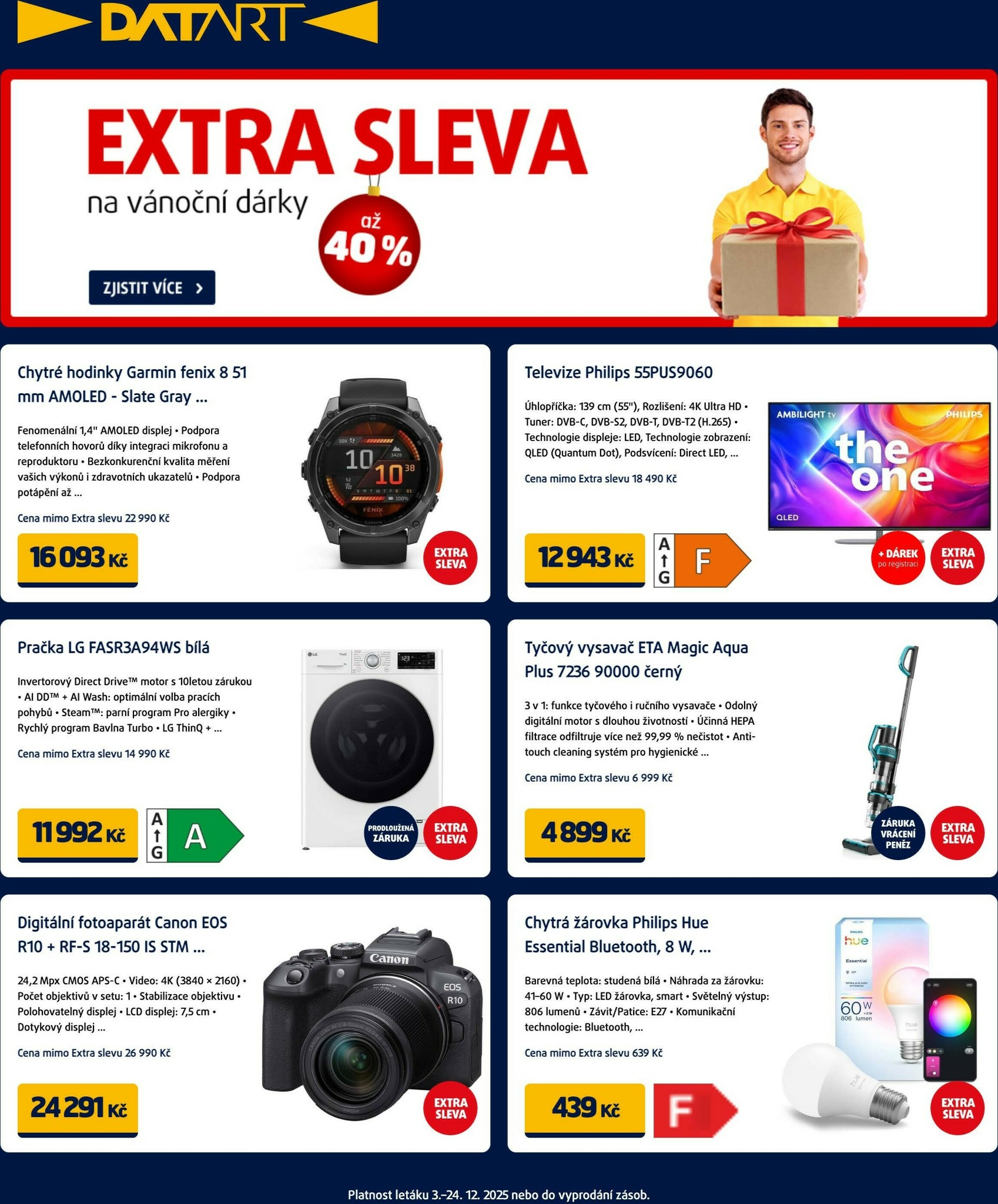 Aktuální leták Datart od 03.12. do 24.12.
