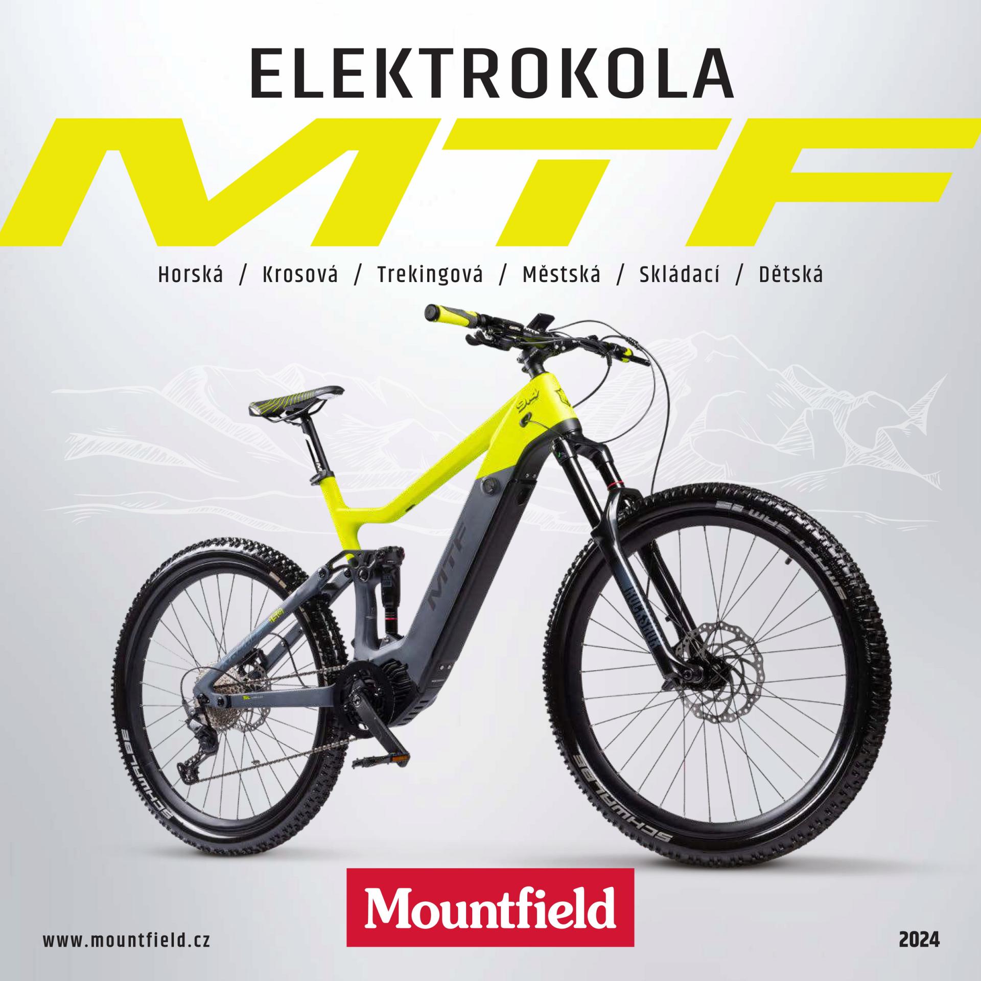 Aktuální leták Mountfield - Katalog elektrokol od 01.01. do 31.12.
