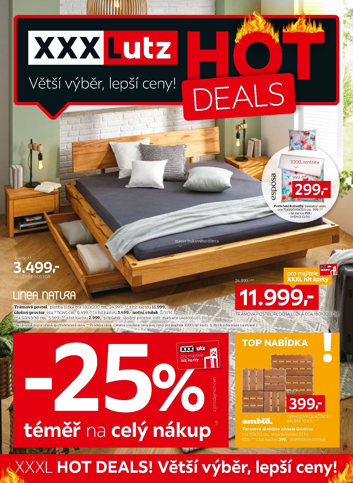 Aktuální XXXLutz - Sleva 25 % na téměř vše! leták platný od pondělí 22.06.2026 do neděle 05.07.2026