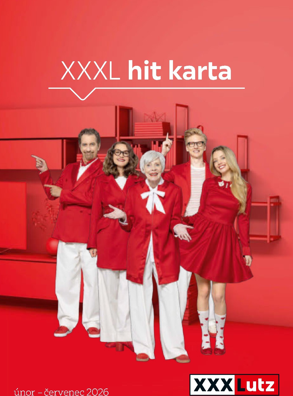 XXXLutz - Hit karta leták platný od neděle 01.02.2026 do pátku 31.07.2026