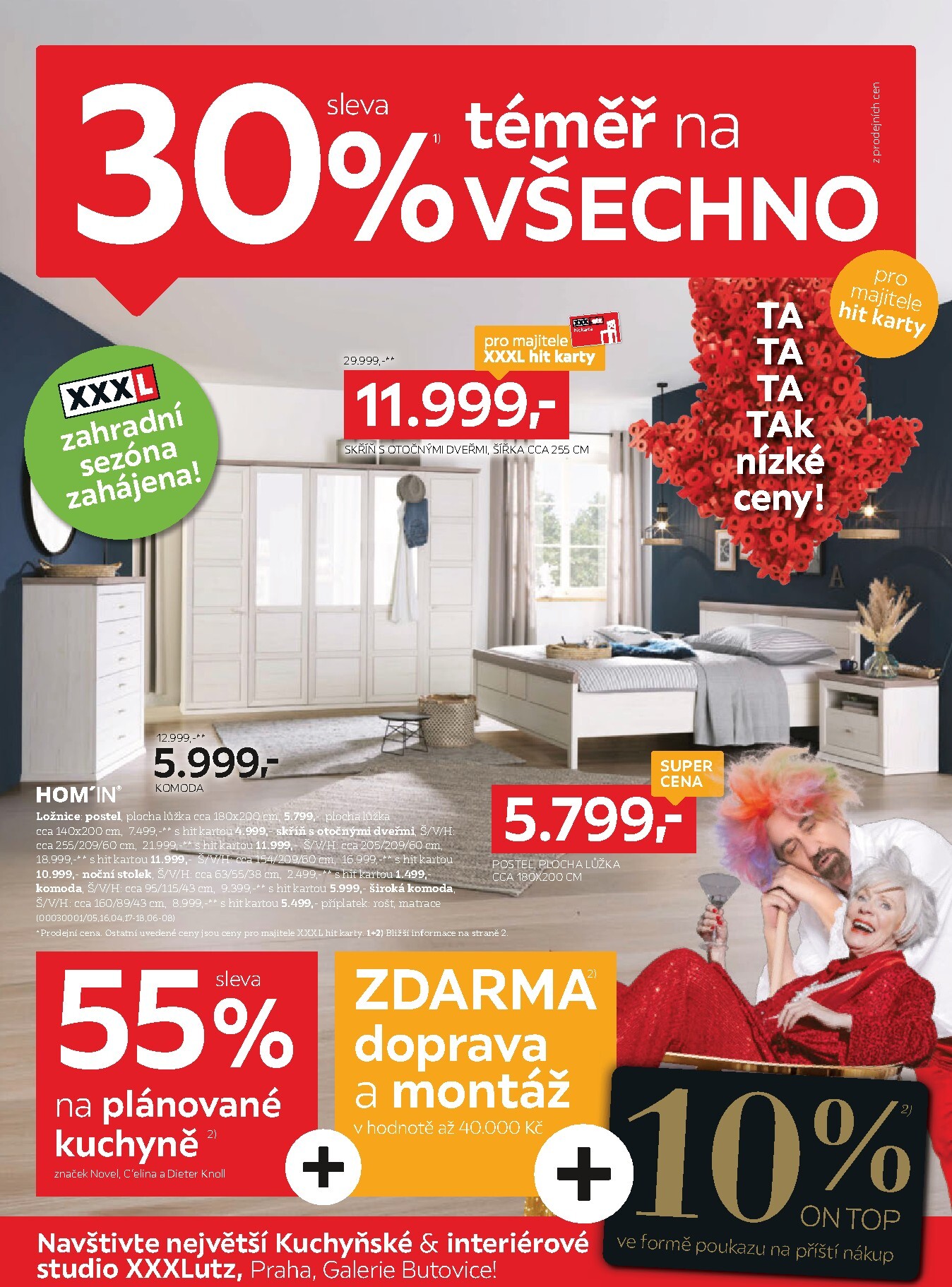 XXXLutz leták platný od pondělí 23.02.2026 do neděle 08.03.2026