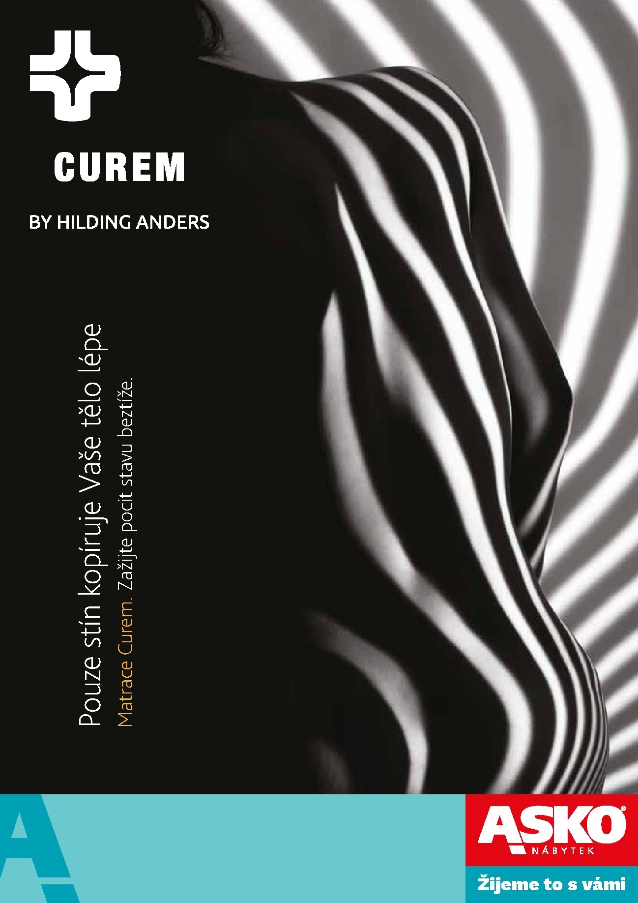 ASKO NÁBYTEK - Matrace Curem leták platný od čtvrtka 02.04.2026 do čtvrtka 31.12.2026