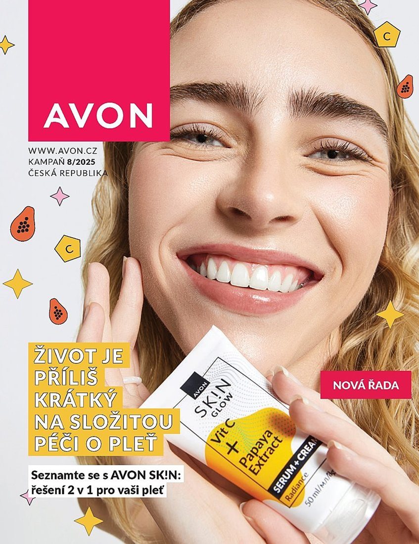 Leták AVON od 01.08. do 31.08.