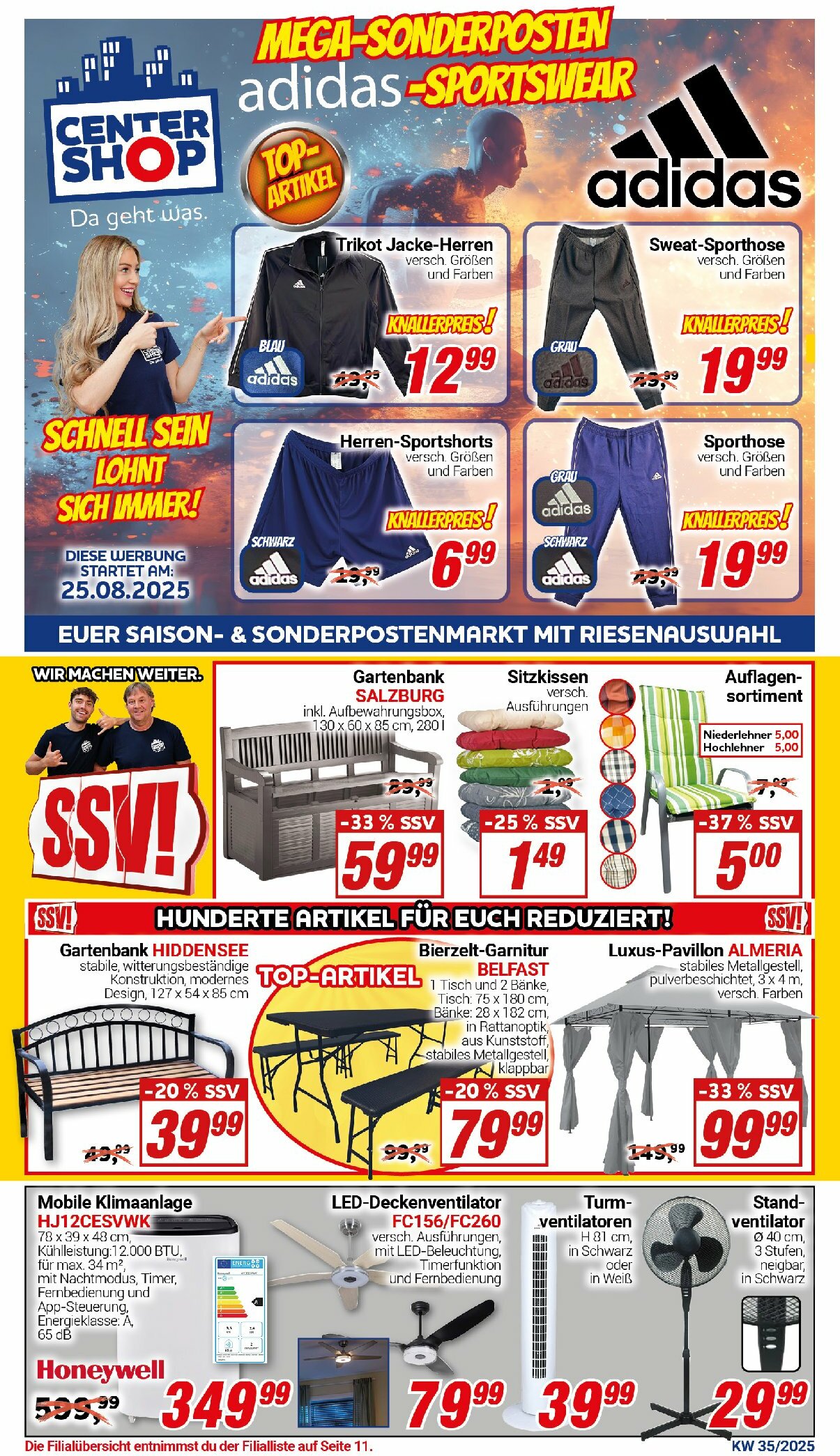 Centershop-Prospekt gültig vom 25.08. bis 30.08.
