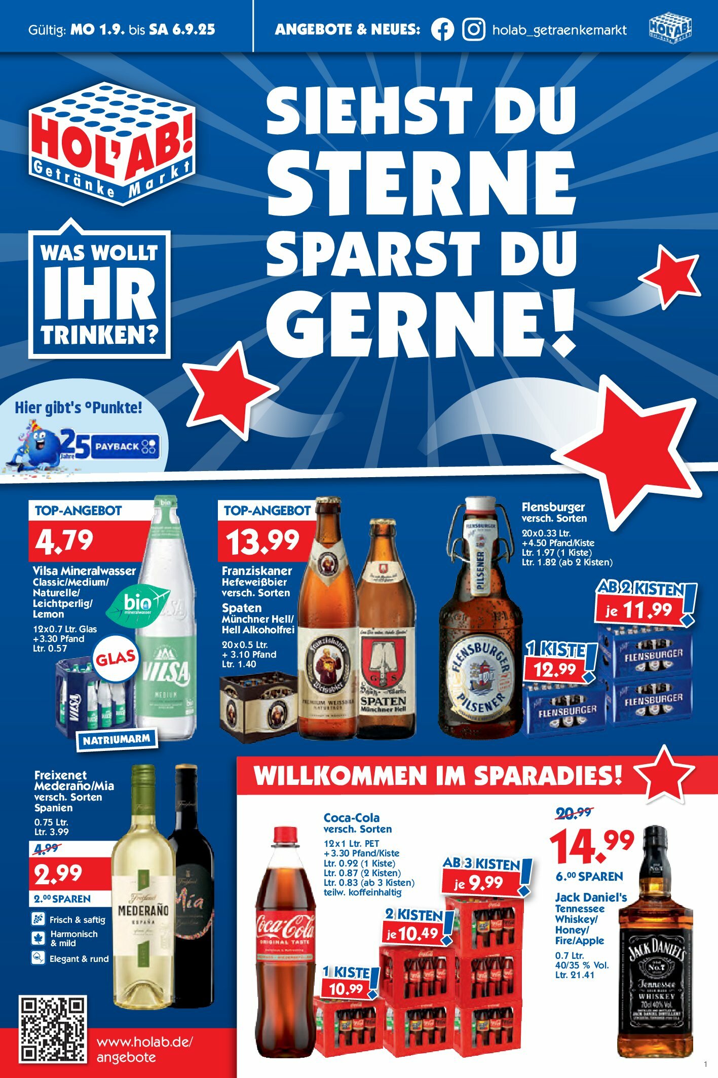 HOL’AB-Prospekt gültig vom 01.09. bis 06.09.