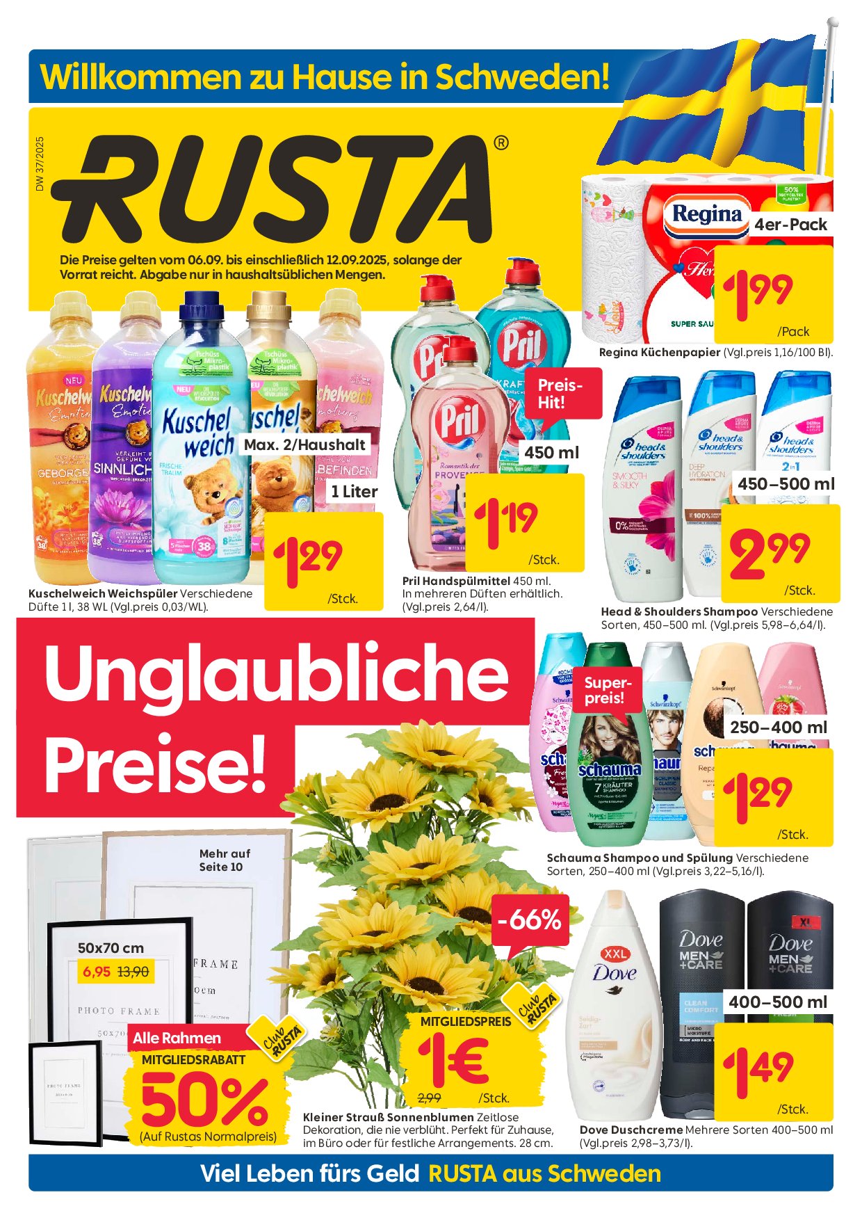 Rusta-Prospekt gültig vom 06.09. bis 12.09.