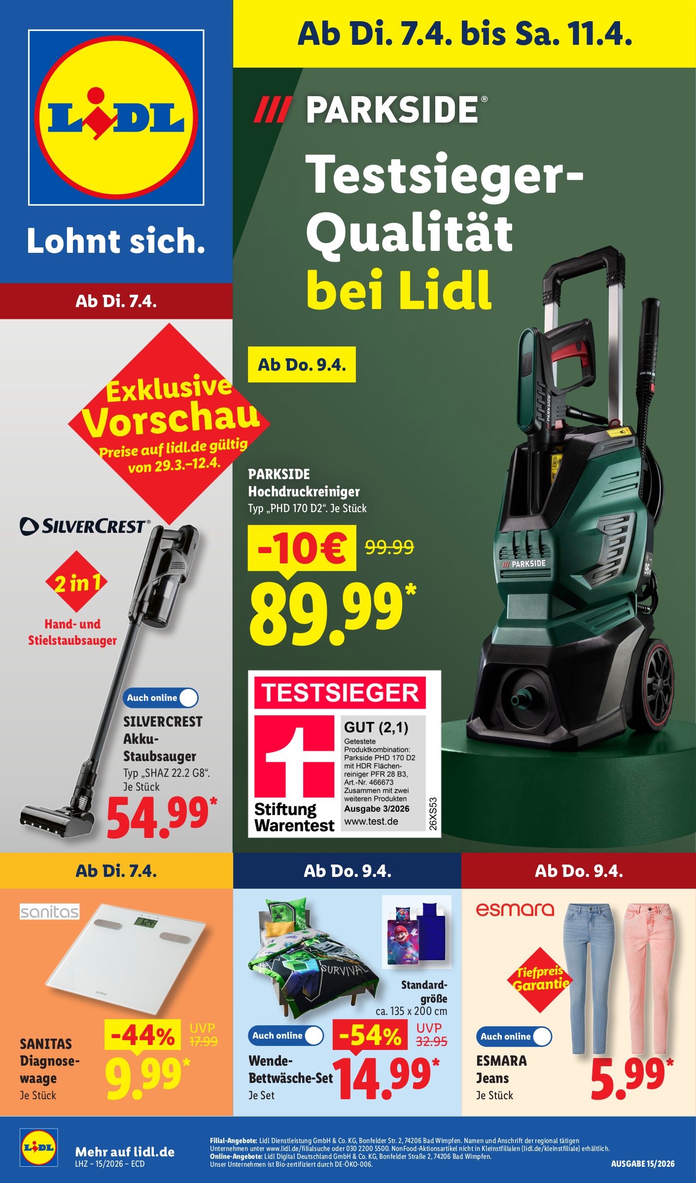 Lidl - Nonfood-Prospekt gültig vom 07.04.2026 bis 11.04.2026