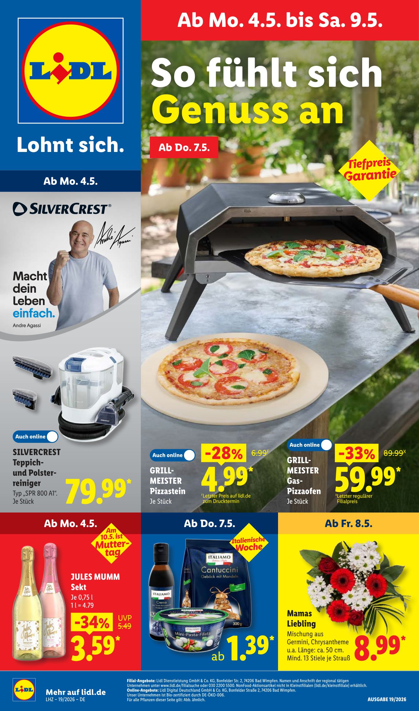 Lidl Prospekt nächste Woche – von Montag 04.05.2026 bis Samstag 09.05.2026