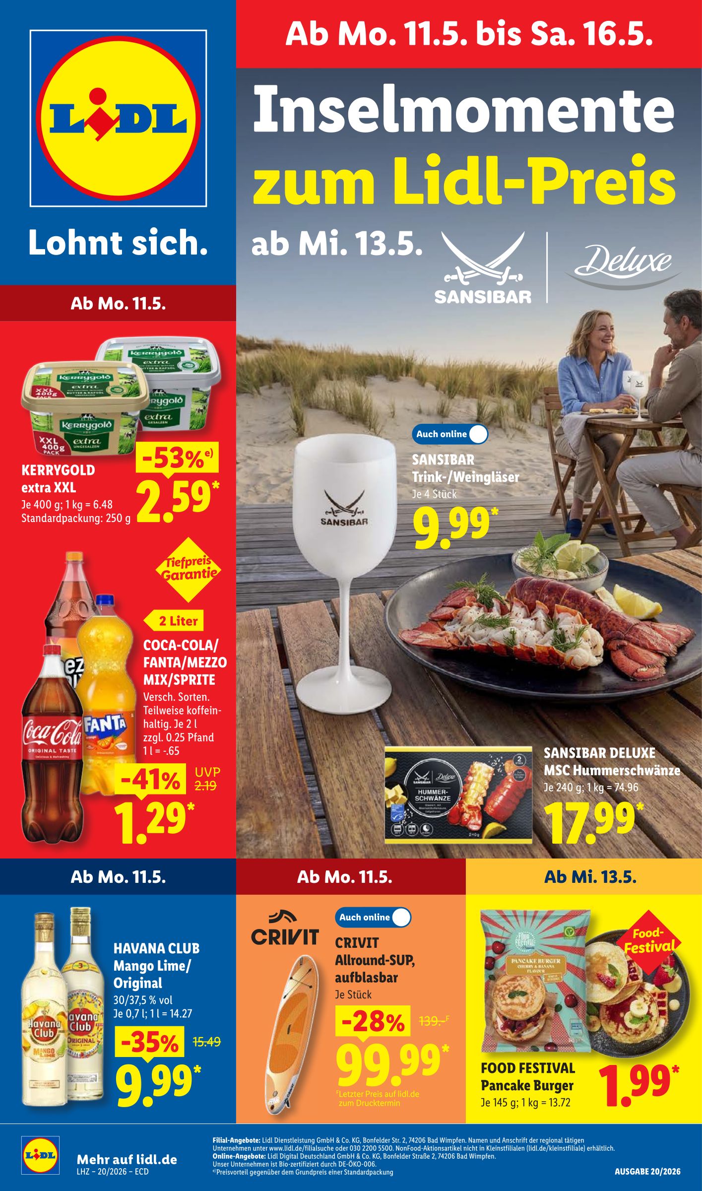 Lidl Prospekt nächste Woche – von Montag 11.05.2026 bis Samstag 16.05.2026