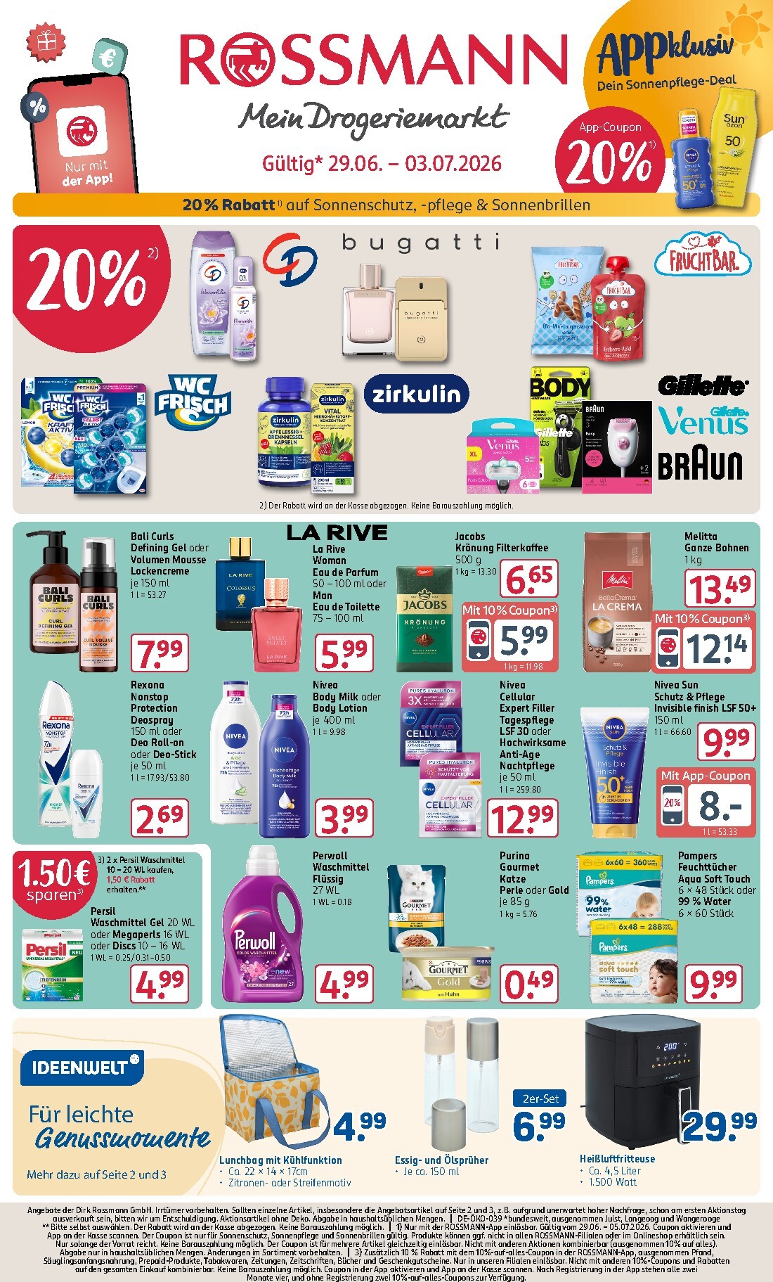 ROSSMANN Prospekt nächste Woche – von Montag 29.06.2026 bis Freitag 03.07.2026