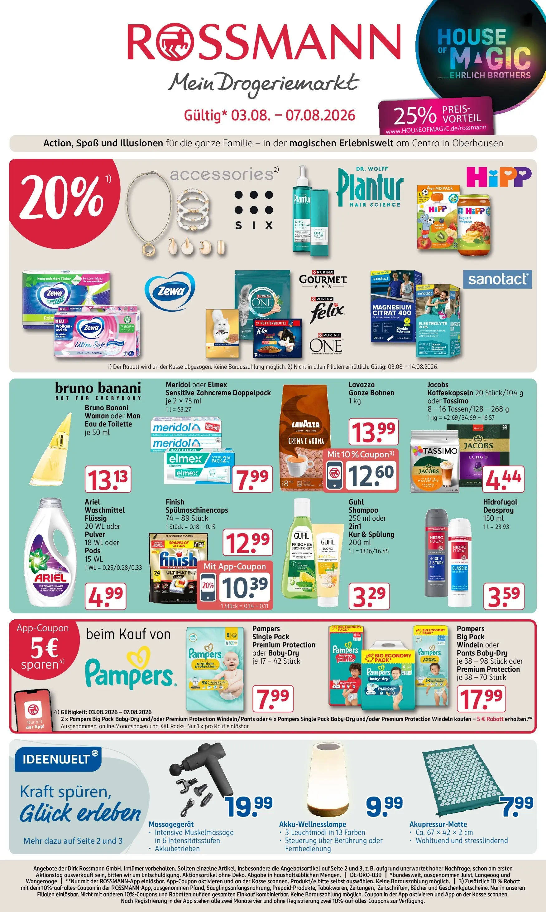 ROSSMANN Prospekt – von Montag 03.08.2026 bis Freitag 07.08.2026