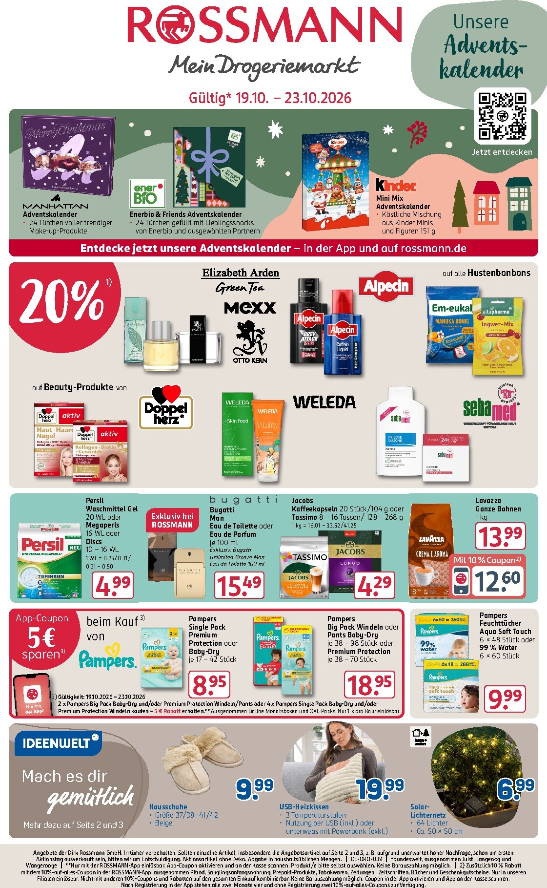 ROSSMANN Prospekt nächste Woche – von Montag 19.10.2026 bis Freitag 23.10.2026