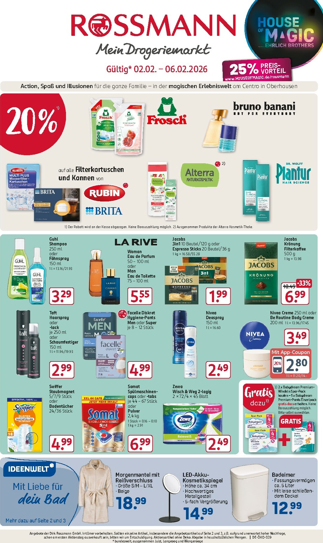 ROSSMANN-Prospekt gültig vom 02.02.2026 bis 06.02.2026