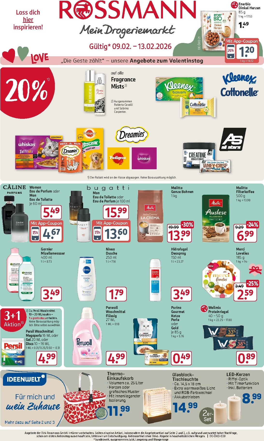 ROSSMANN-Prospekt gültig vom 09.02.2026 bis 13.02.2026