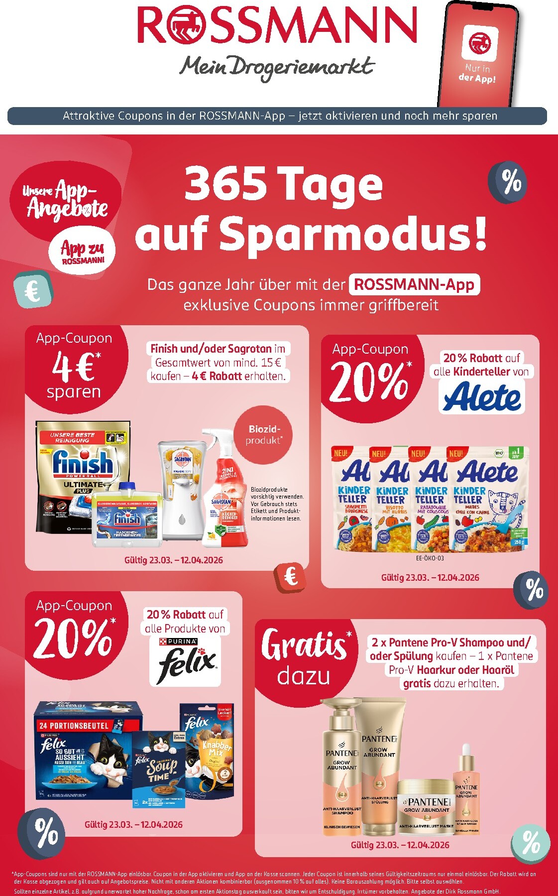 ROSSMANN - App Angebote-Prospekt gültig vom 23.03.2026 bis 12.04.2026