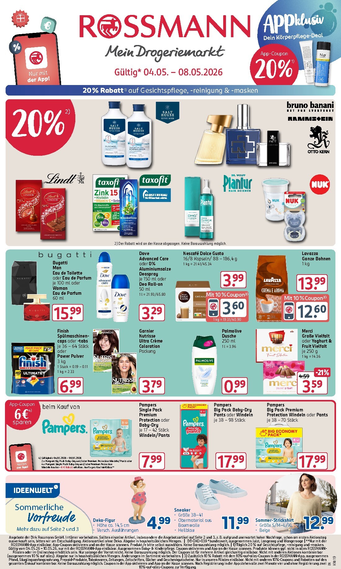 ROSSMANN Prospekt nächste Woche – von Montag 04.05.2026 bis Freitag 08.05.2026