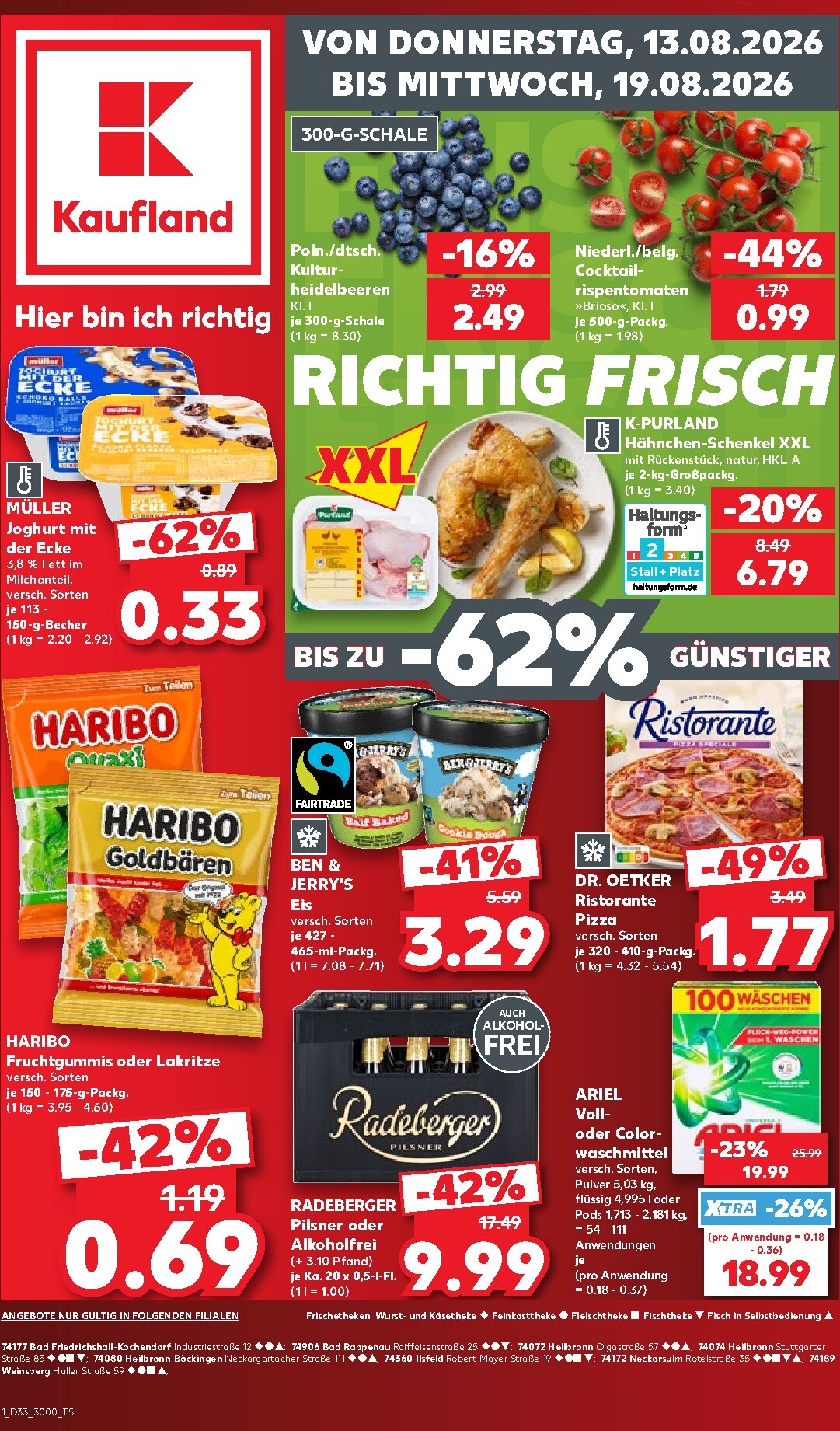 Kaufland Prospekt nächste Woche – von Donnerstag 13.08.2026 bis Mittwoch 19.08.2026