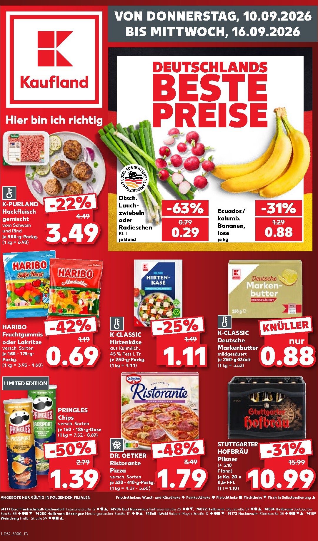 Kaufland Prospekt nächste Woche – von Donnerstag 10.09.2026 bis Mittwoch 16.09.2026
