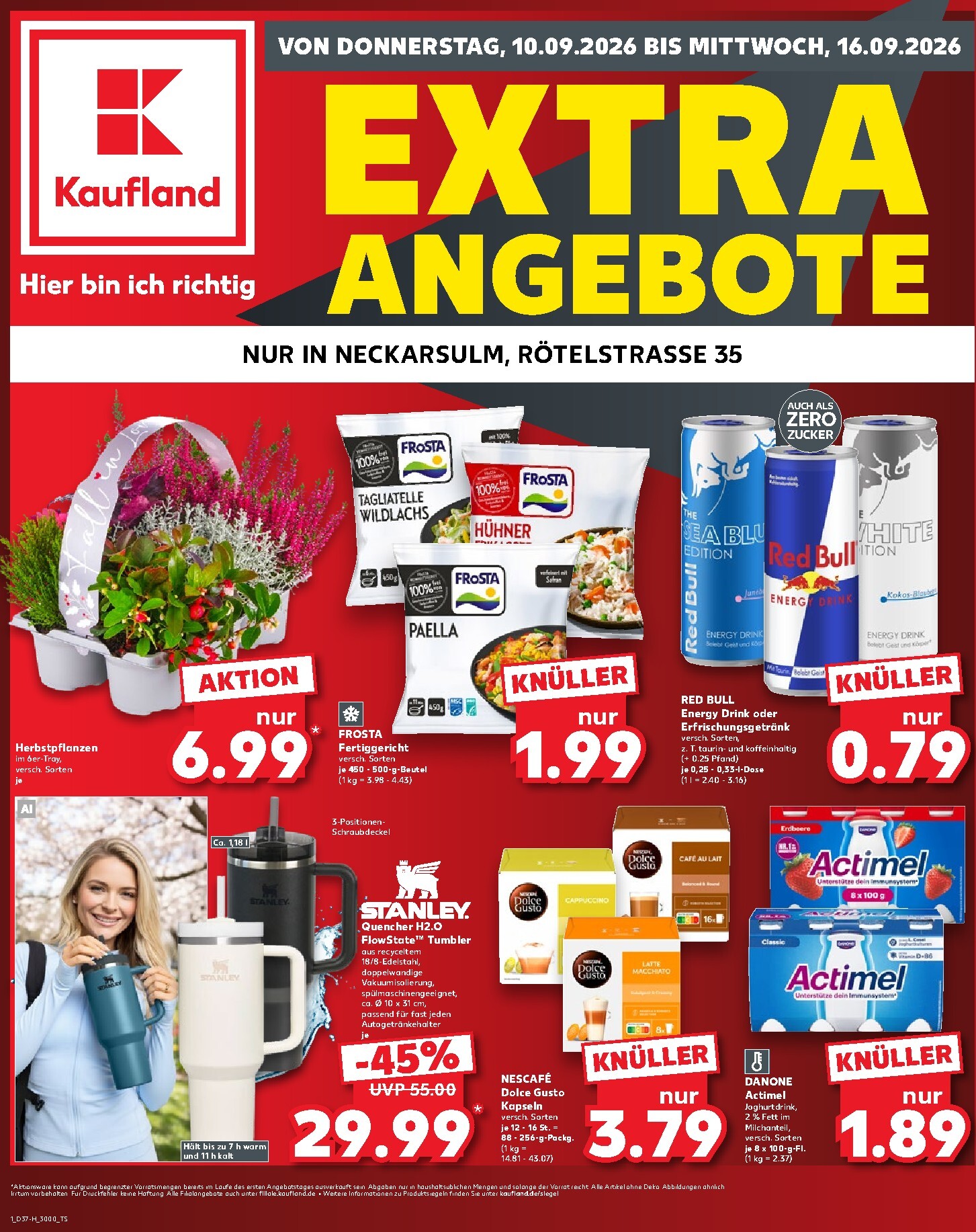 Kaufland - Neckarsulm Prospekt nächste Woche – von Donnerstag 10.09.2026 bis Mittwoch 16.09.2026