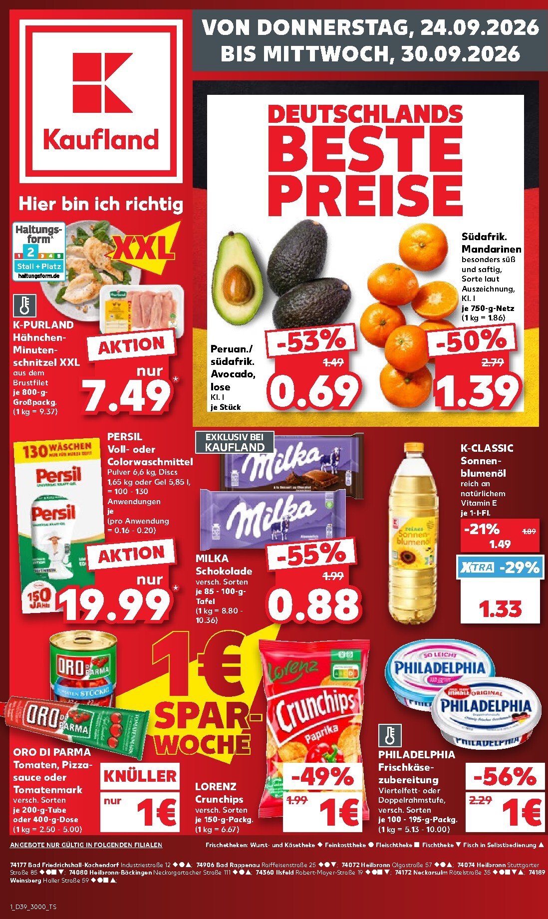 Kaufland Prospekt nächste Woche – von Donnerstag 24.09.2026 bis Mittwoch 30.09.2026
