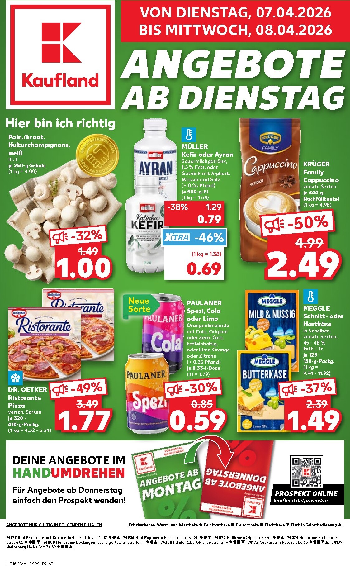 Kaufland - Angebote ab Dienstag-Prospekt gültig vom 07.04.2026 bis 08.04.2026