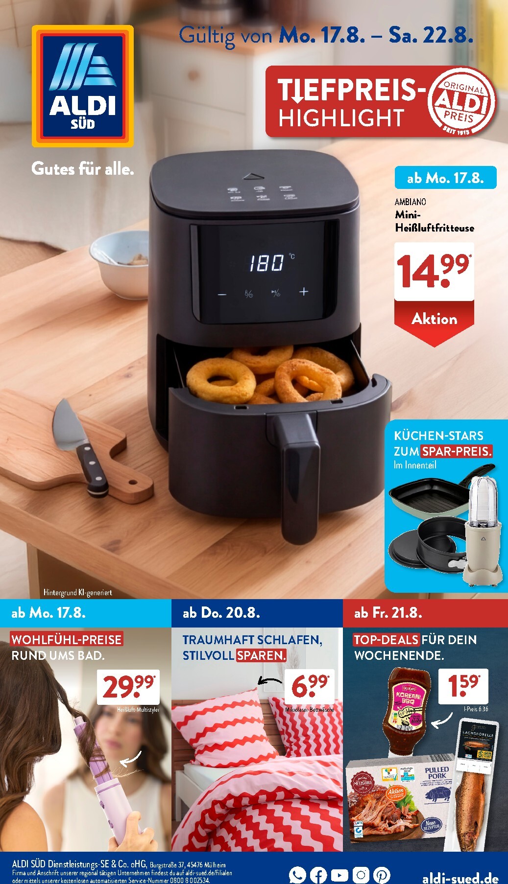 ALDI SÜD Prospekt nächste Woche – von Montag 17.08.2026 bis Samstag 22.08.2026