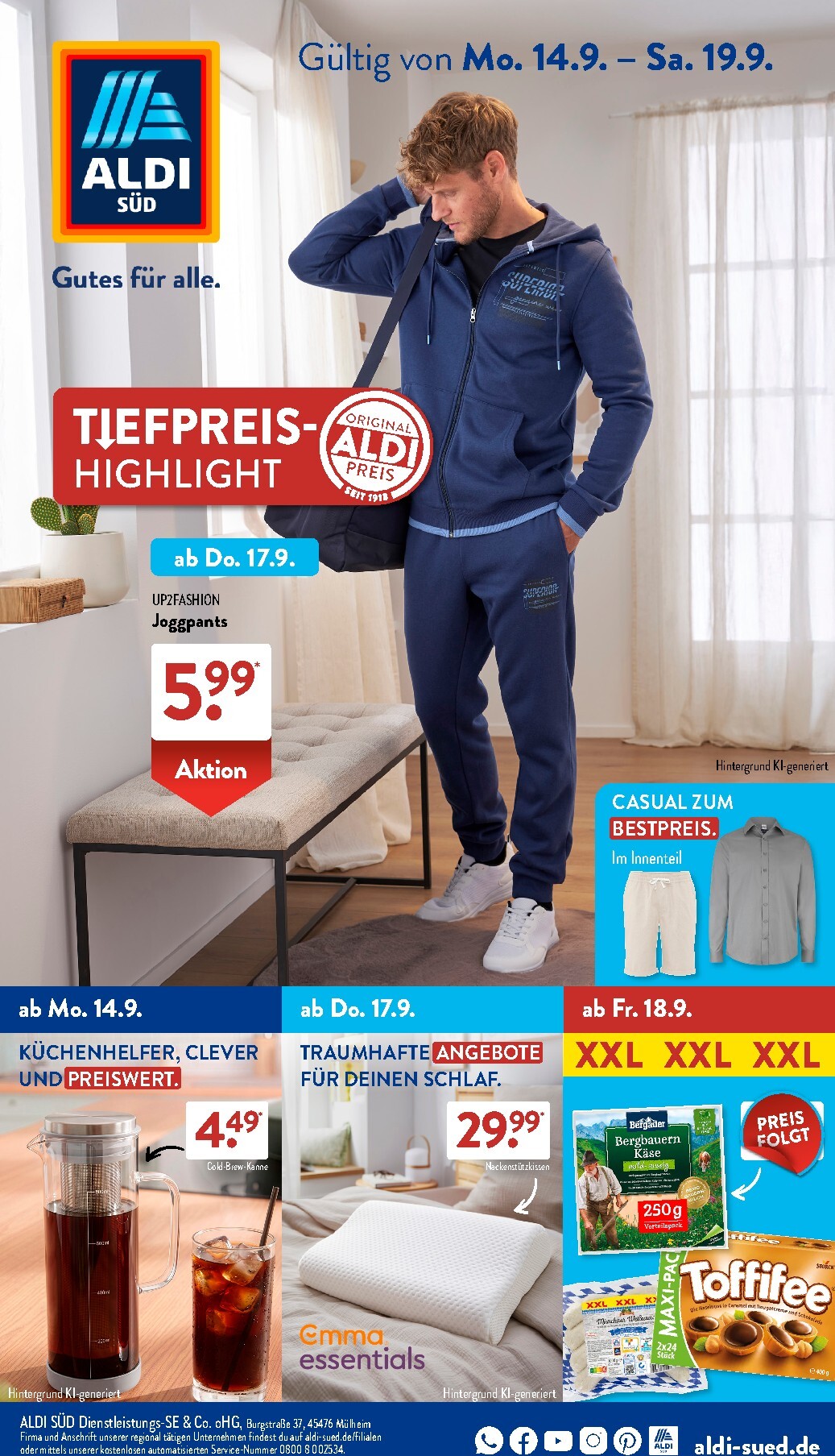 ALDI SÜD Prospekt nächste Woche – von Montag 14.09.2026 bis Samstag 19.09.2026