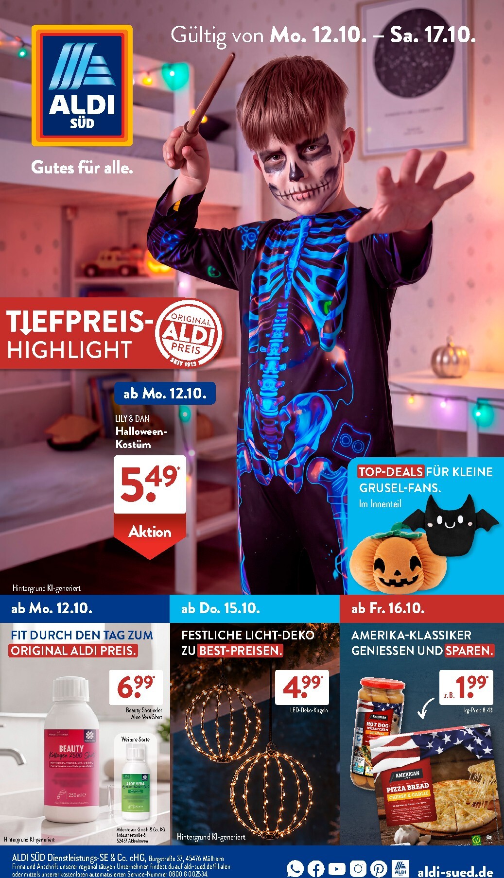 ALDI SÜD Prospekt nächste Woche – von Montag 12.10.2026 bis Samstag 17.10.2026