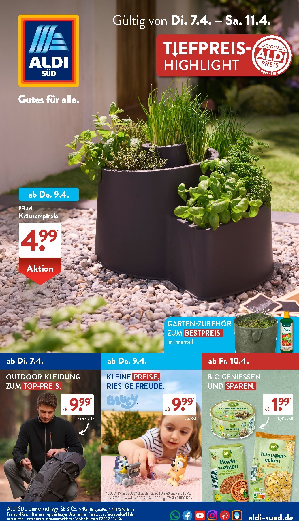 ALDI SÜD-Prospekt gültig vom 07.04.2026 bis 11.04.2026