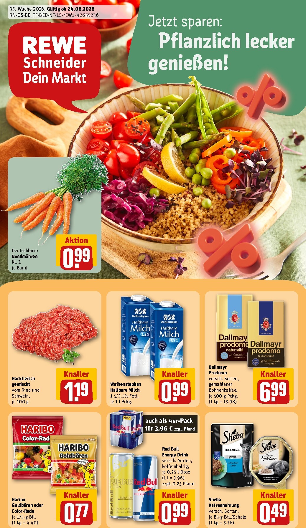 Rewe Prospekt nächste Woche – von Montag 24.08.2026 bis Sonntag 30.08.2026