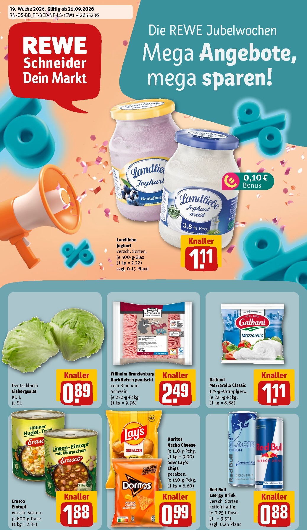 Rewe Prospekt nächste Woche – von Montag 21.09.2026 bis Sonntag 27.09.2026