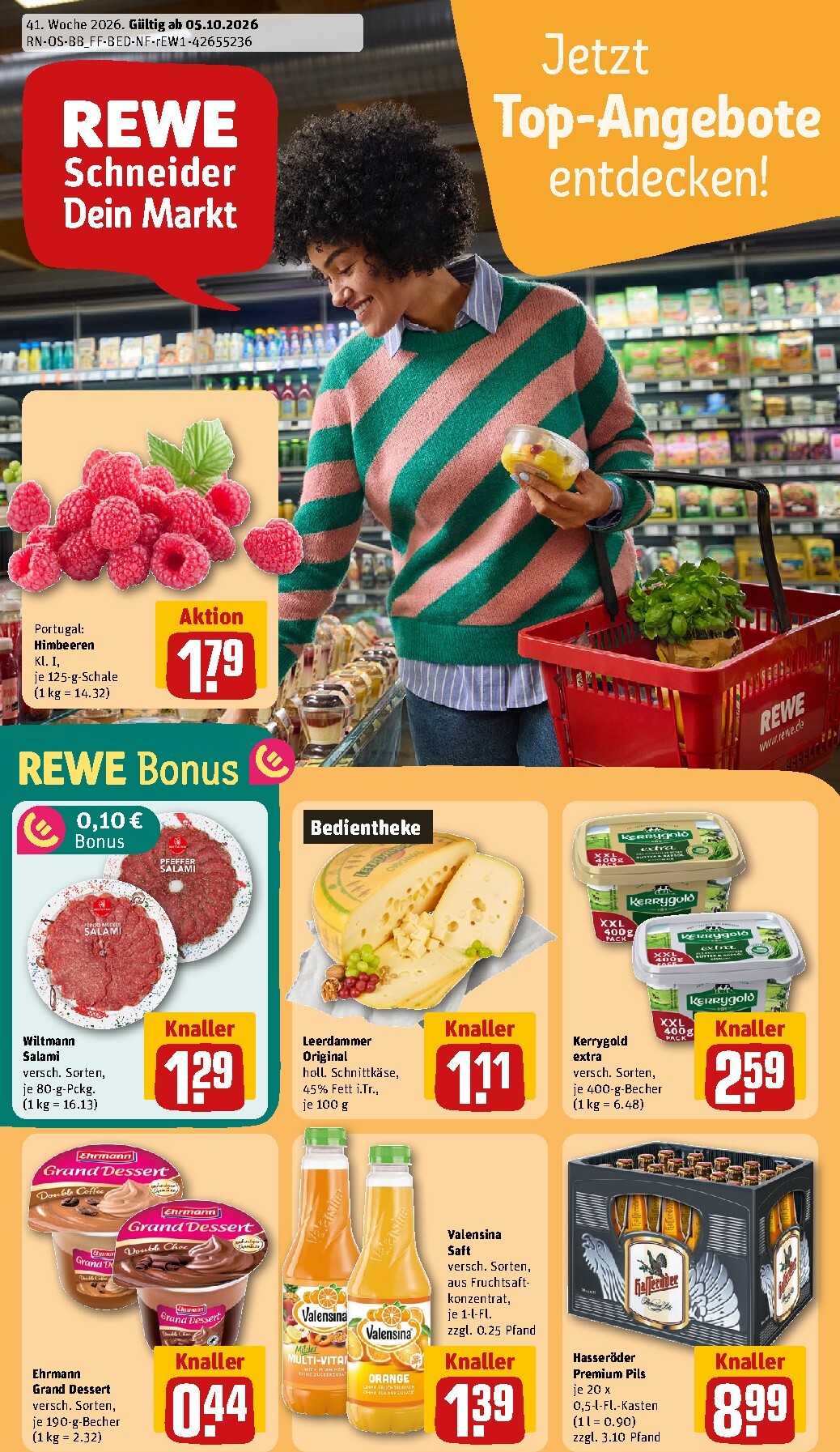 Rewe Prospekt nächste Woche – von Montag 05.10.2026 bis Sonntag 11.10.2026