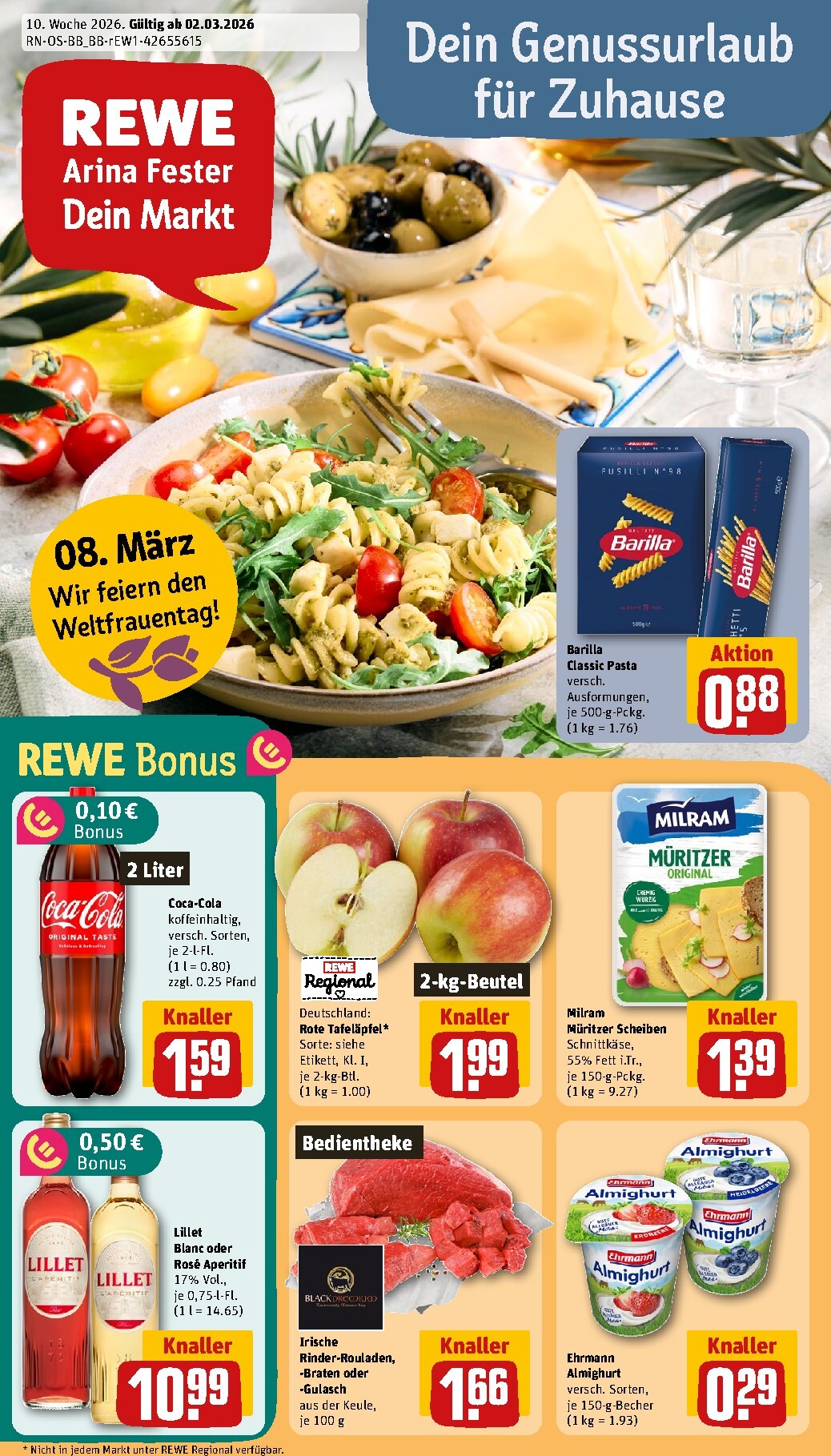Rewe-Prospekt gültig vom 02.03.2026 bis 08.03.2026