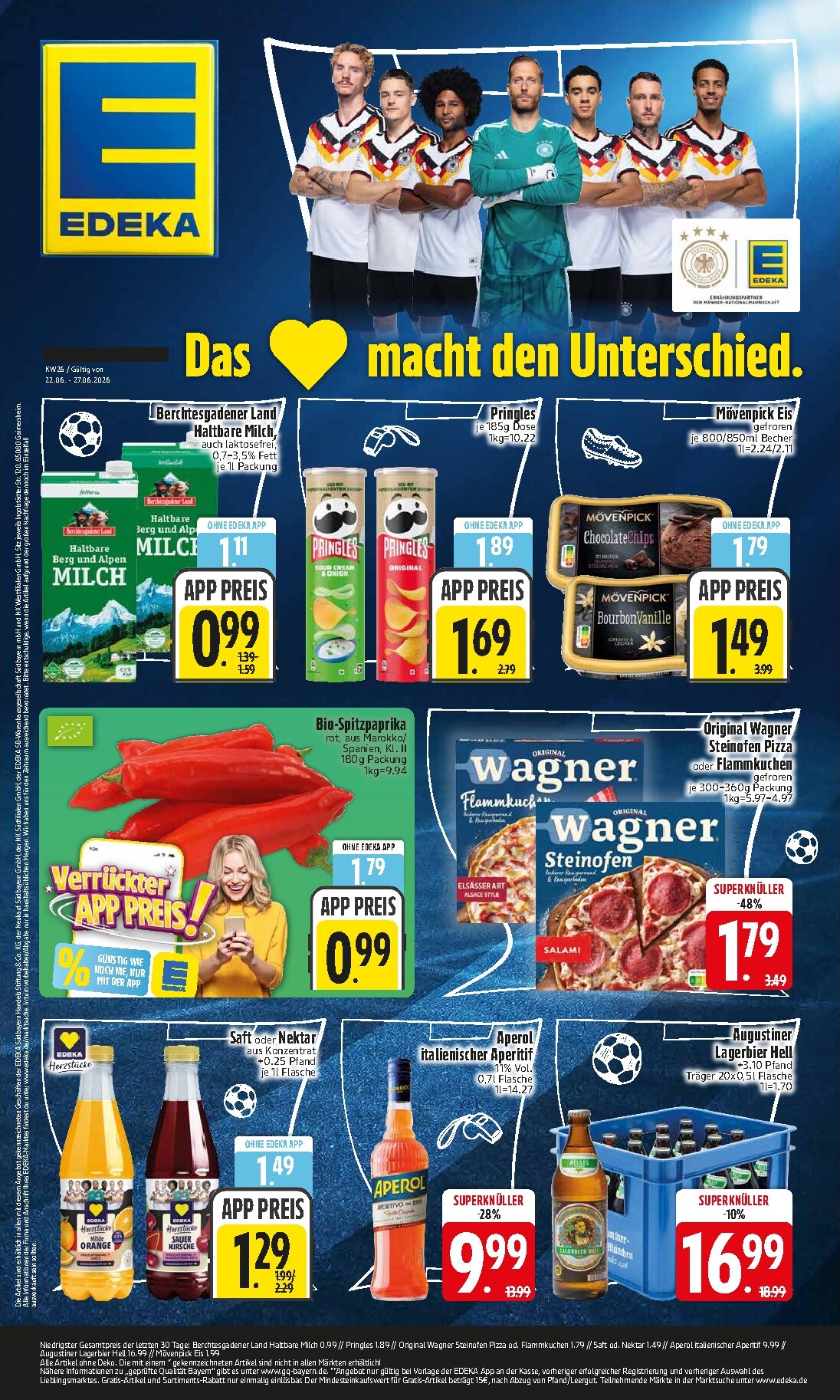 Edeka Prospekt – von Montag 22.06.2026 bis Samstag 27.06.2026