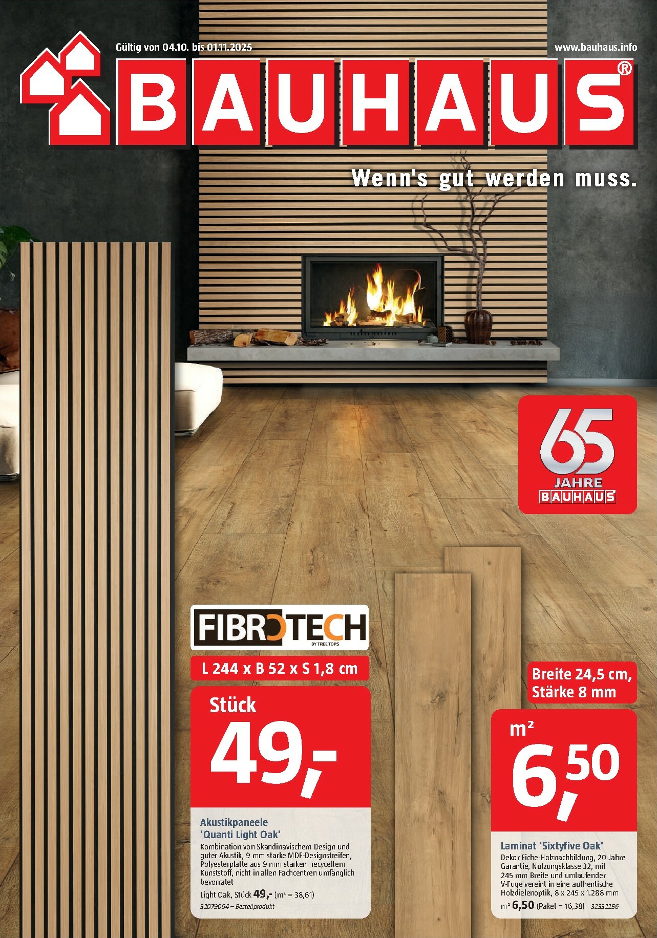BAUHAUS-Prospekt gültig vom 04.10. bis 01.11.