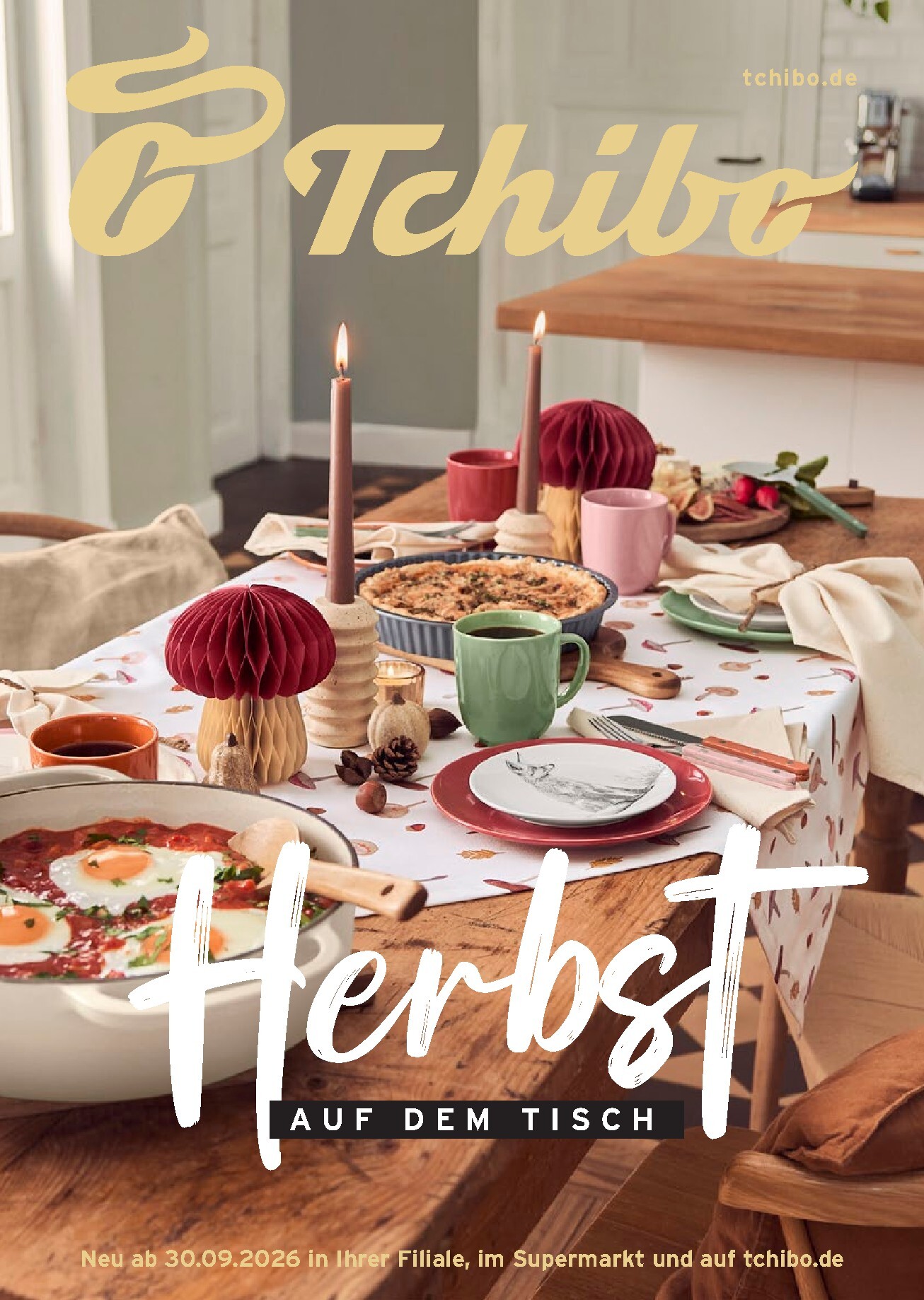 Neuer Tchibo Prospekt – von Mittwoch 30.09.2026 bis Dienstag 13.10.2026