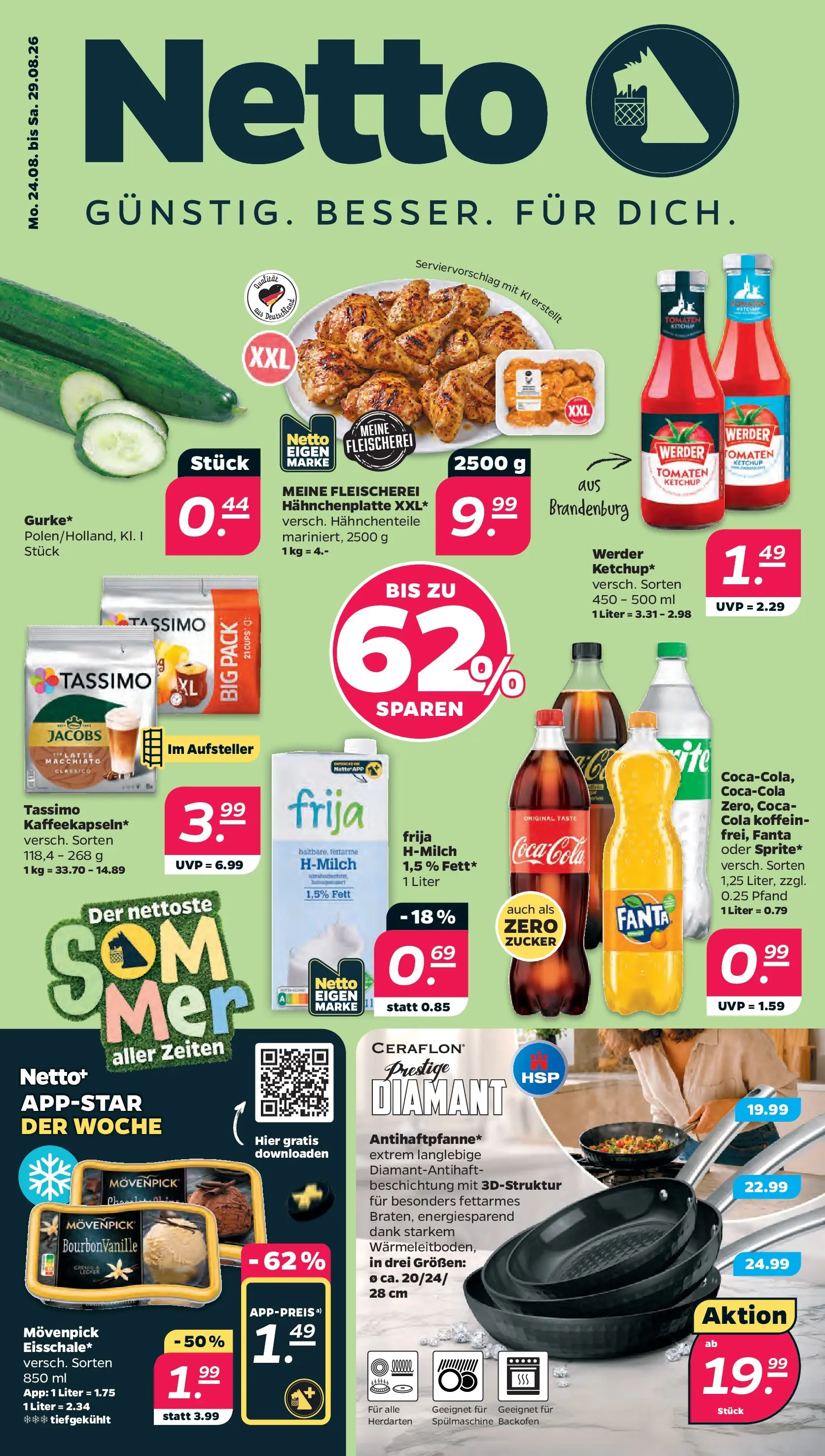 Netto Prospekt nächste Woche – von Montag 24.08.2026 bis Samstag 29.08.2026