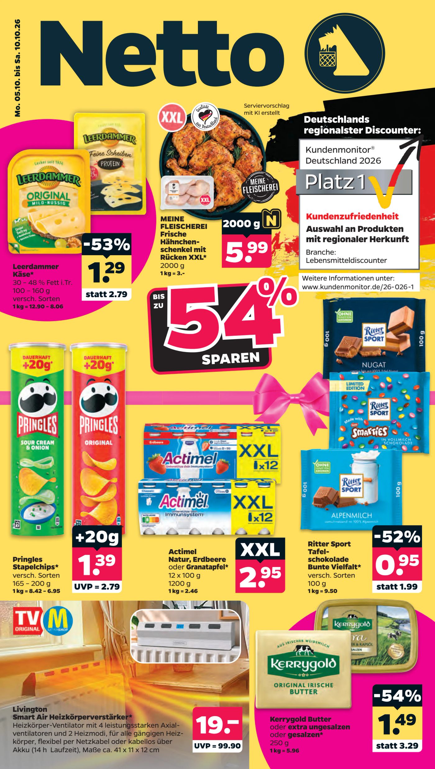 Netto Prospekt nächste Woche – von Montag 05.10.2026 bis Samstag 10.10.2026