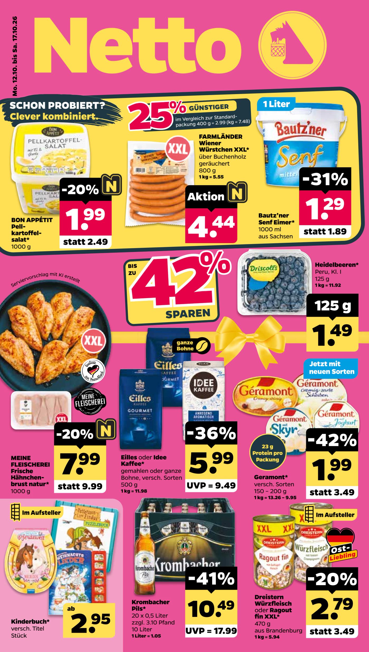 Netto Prospekt nächste Woche – von Montag 12.10.2026 bis Samstag 17.10.2026