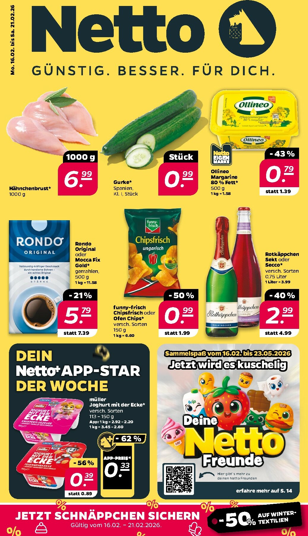 Netto-Prospekt gültig vom 16.02.2026 bis 21.02.2026