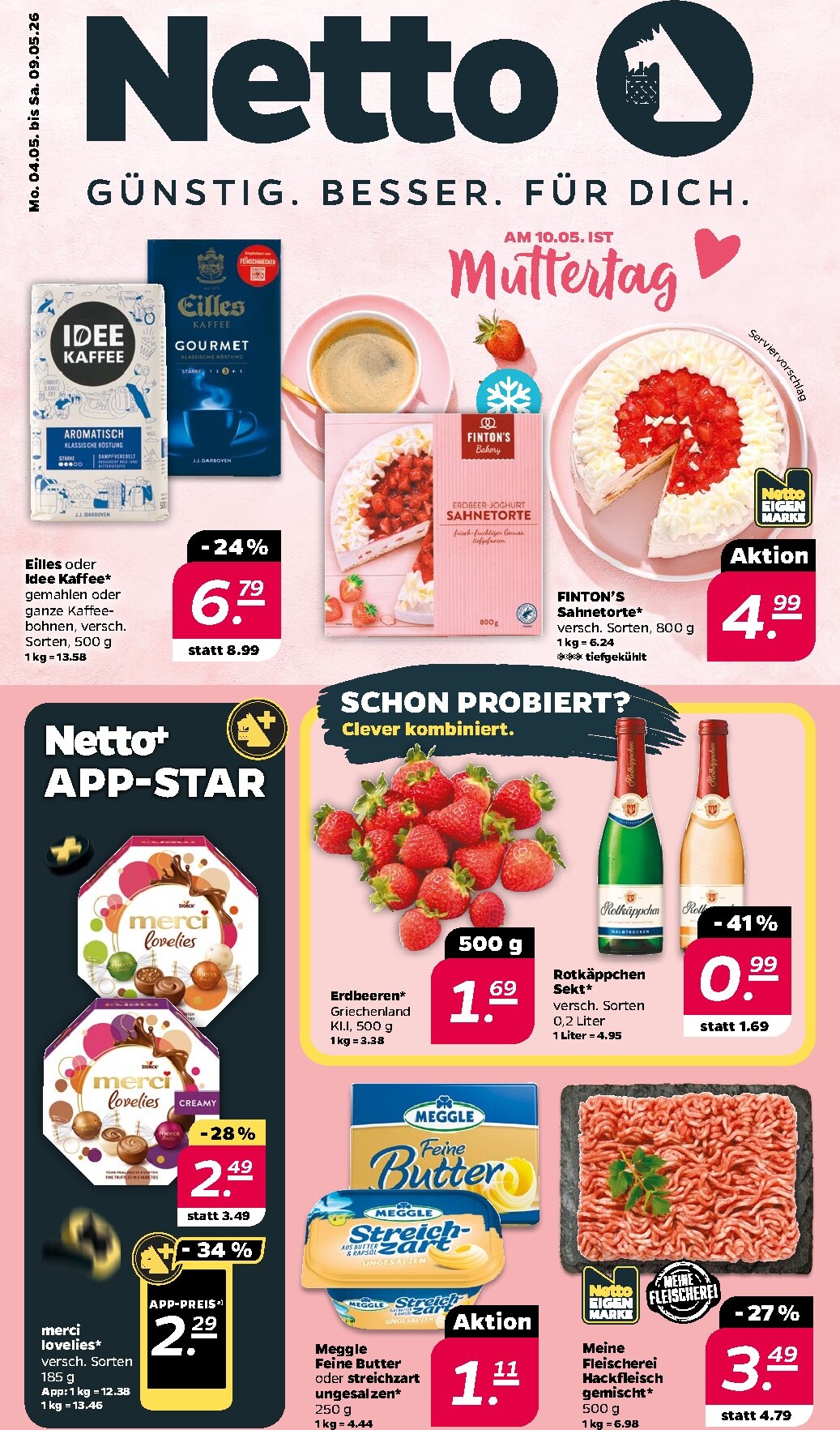 Netto Prospekt nächste Woche – von Montag 04.05.2026 bis Samstag 09.05.2026