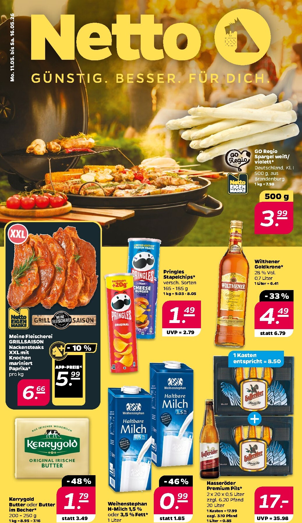 Netto Prospekt nächste Woche – von Montag 11.05.2026 bis Samstag 16.05.2026