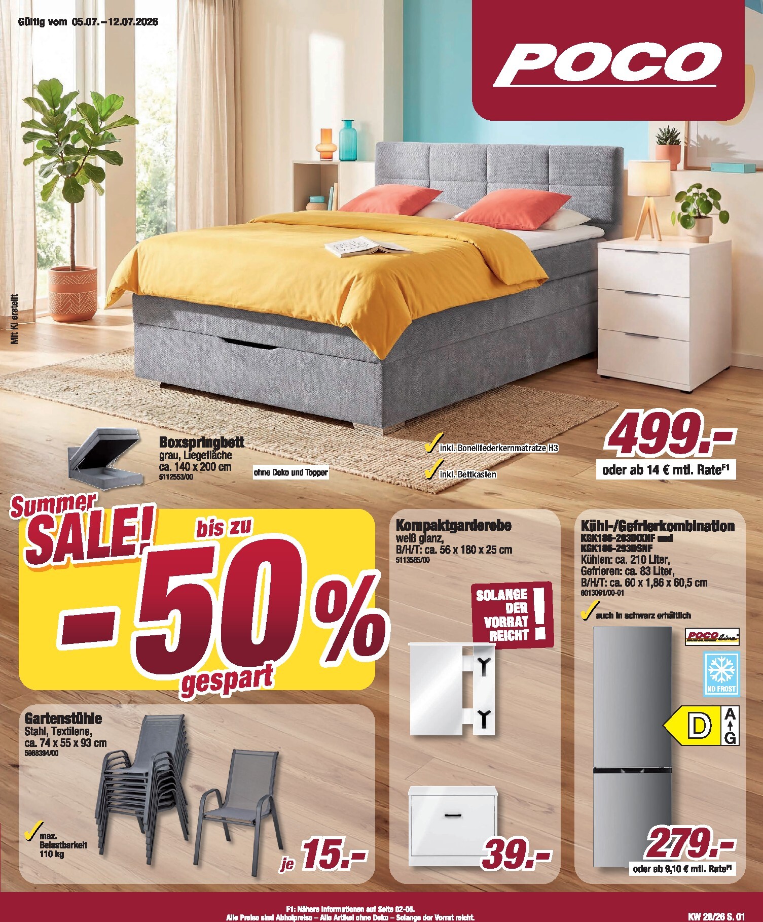 Poco Prospekt – von Sonntag 05.07.2026 bis Sonntag 12.07.2026