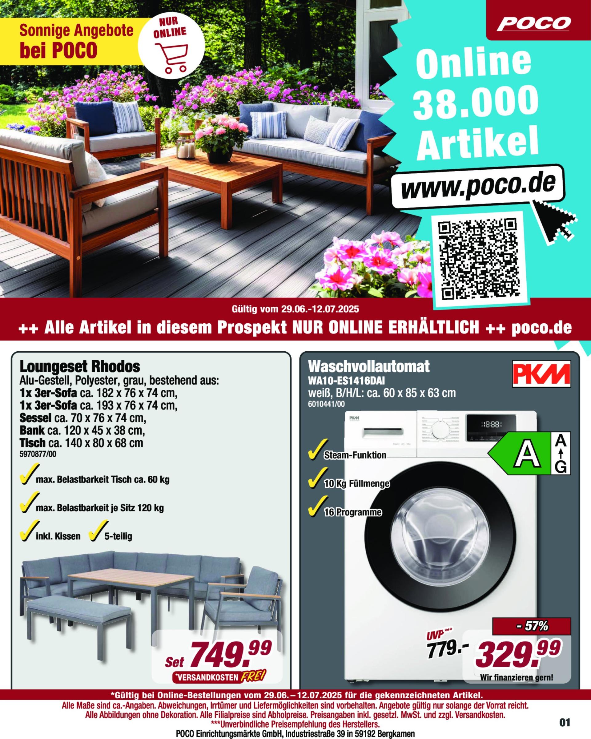 Poco - Online Angebote-Prospekt gültig vom 29.06. bis 12.07.