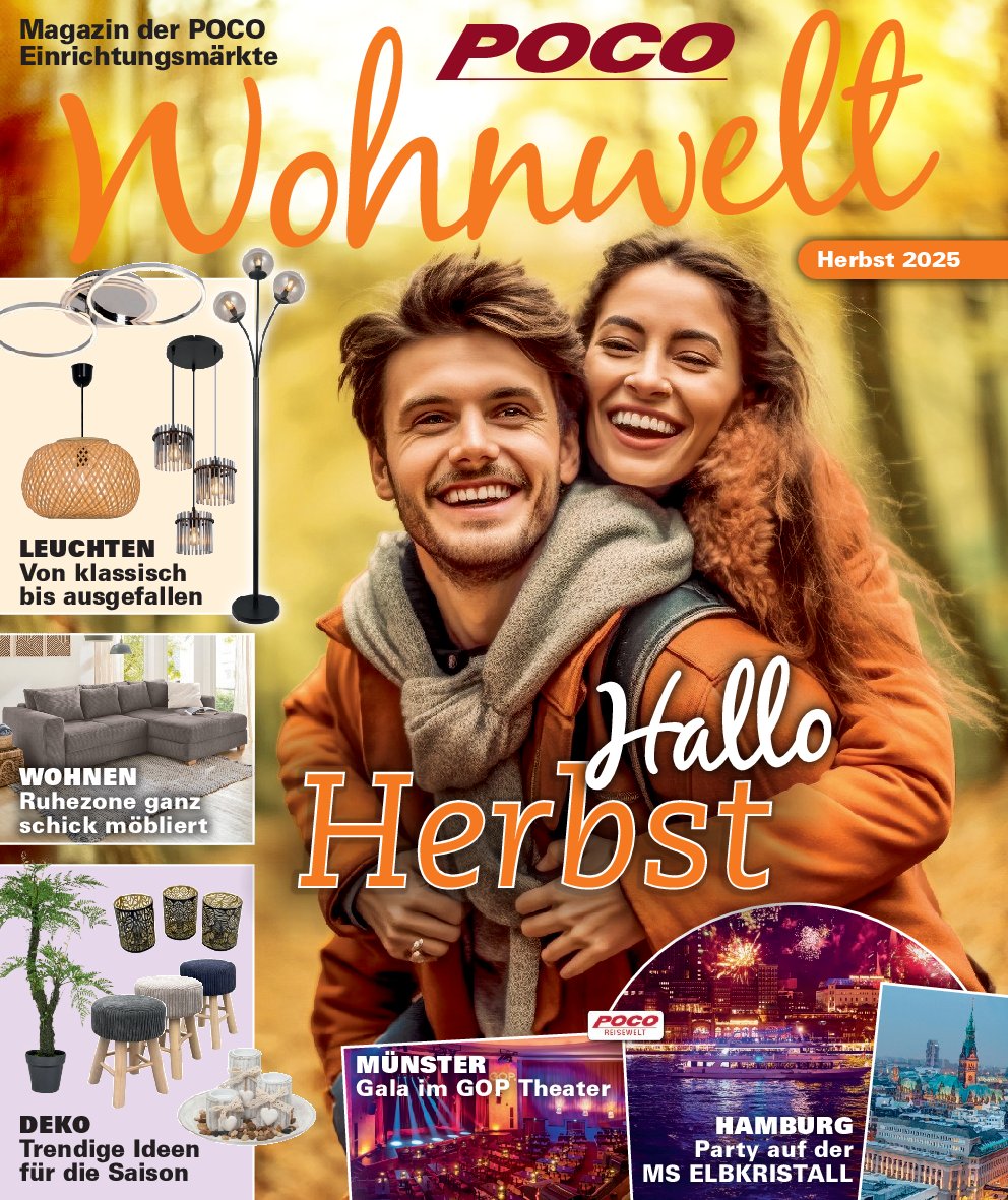 Poco - Wohnwelt Herbst-Prospekt gültig vom 01.09. bis 30.11.