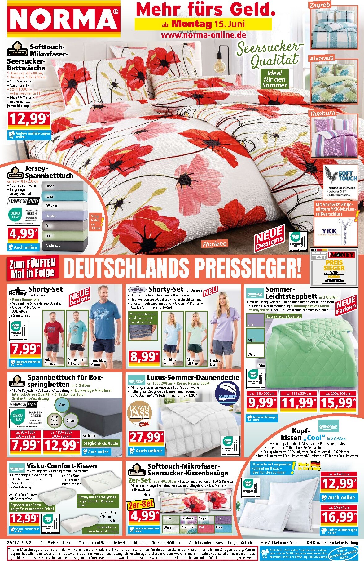 Norma Prospekt nächste Woche – von Montag 15.06.2026 bis Sonntag 21.06.2026