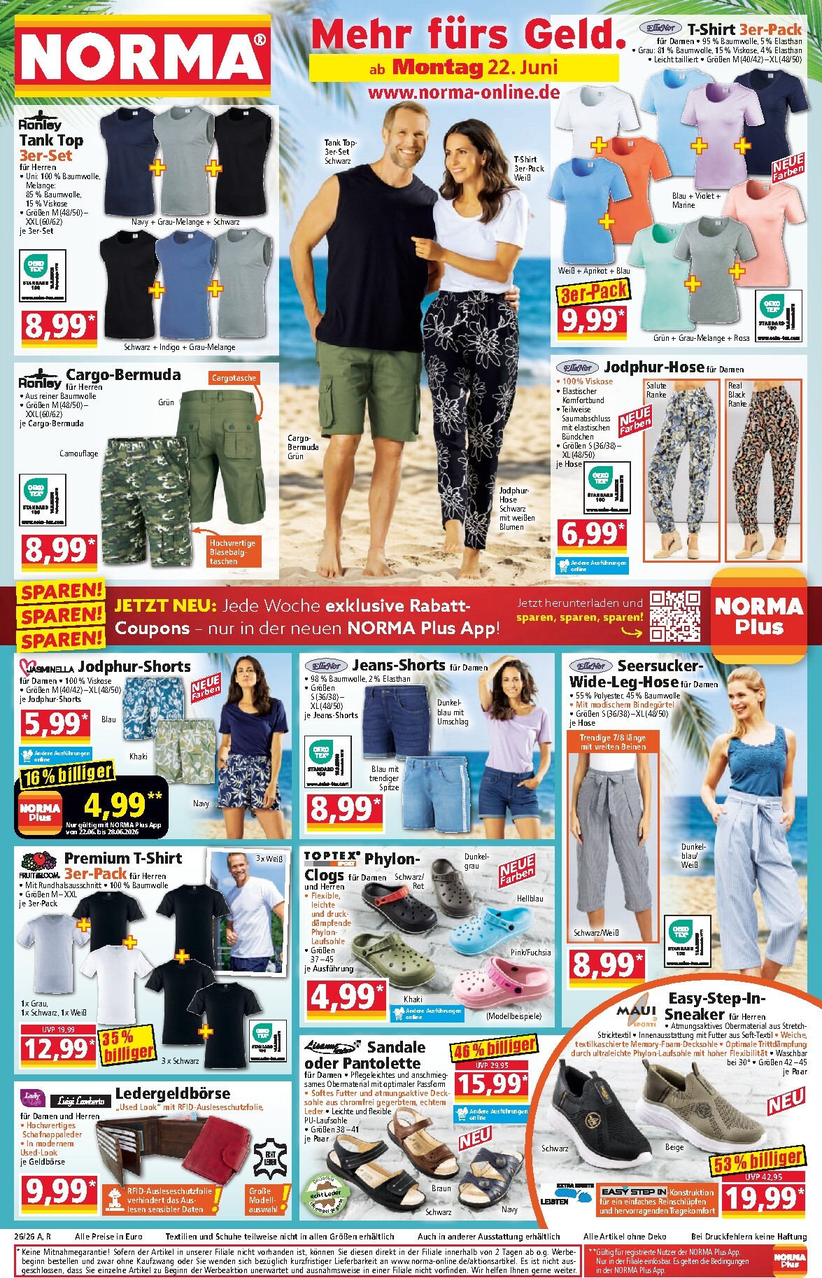 Norma Prospekt nächste Woche – von Montag 22.06.2026 bis Samstag 27.06.2026