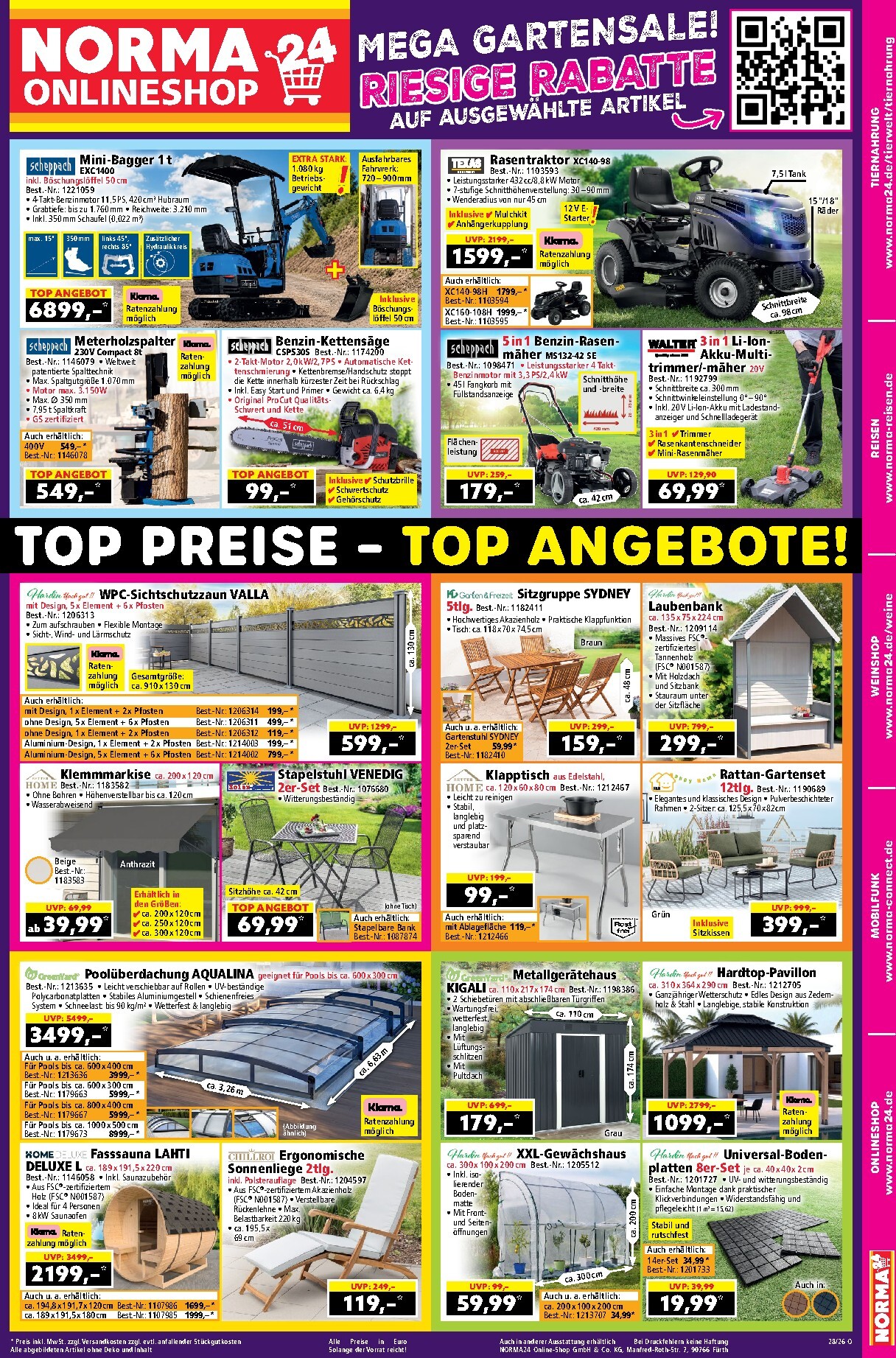 Norma24 - Onlineshop Prospekt nächste Woche – von Montag 06.07.2026 bis Sonntag 12.07.2026