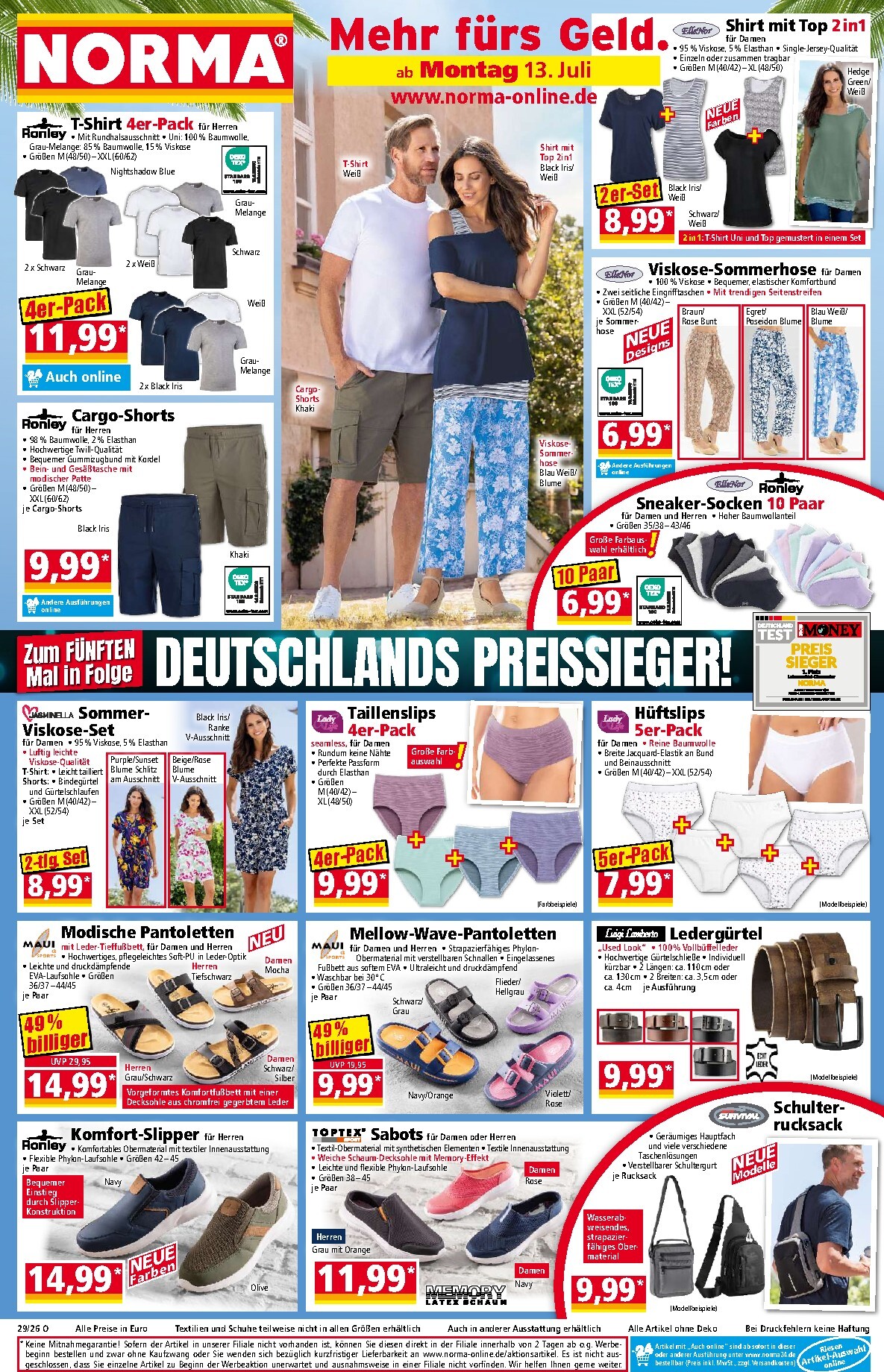 Norma Prospekt nächste Woche – von Montag 13.07.2026 bis Samstag 18.07.2026